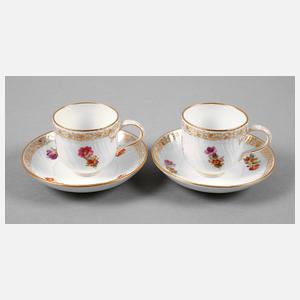 KPM Berlin Paar Mokkatassen