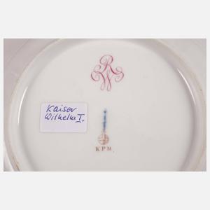 KPM Berlin Teller aus Adelsbesitz