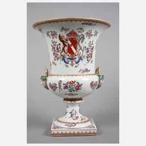 Kratervase mit dem Stammwappen der Familie Howard