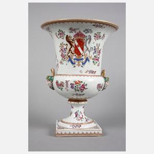 Kratervase mit dem Stammwappen der Familie Howard