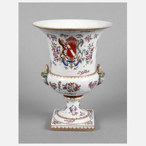 Kratervase mit dem Stammwappen der Familie Howard