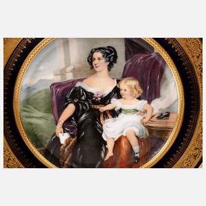 Limoges Portraitteller