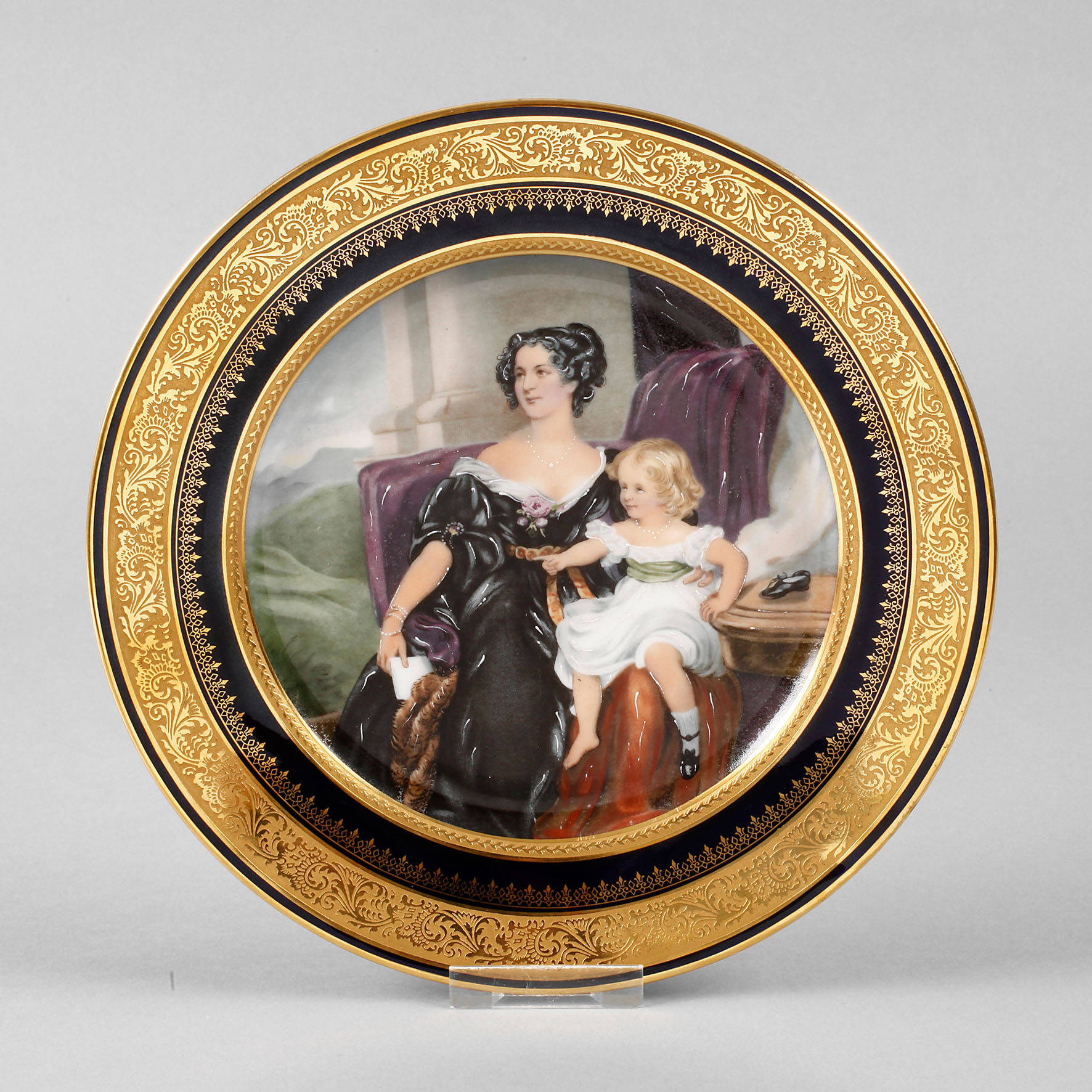 Limoges Portraitteller