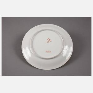 Limoges Teller Blütenfestons