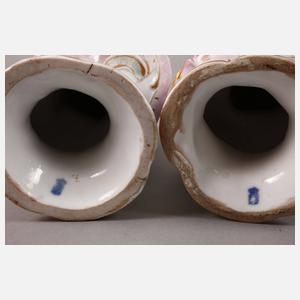 Nymphenburg Paar Kinderbüsten