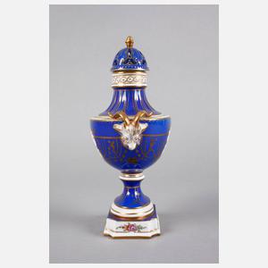 Potschappel Dresden Potpourri Deckelvase