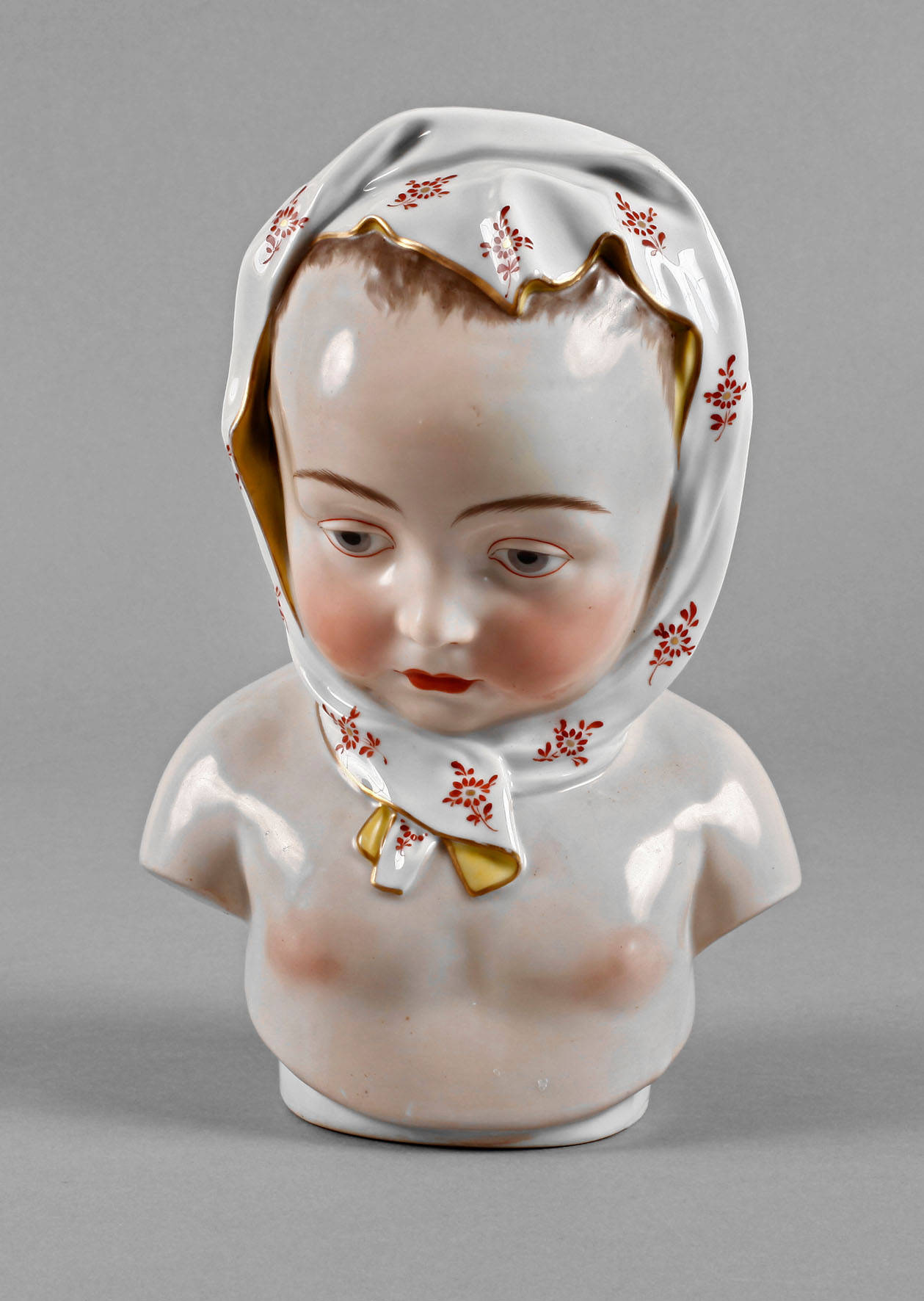Rheinische Porzellanfabrik Mannheim Kinderbüste
