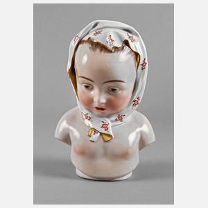 Rheinische Porzellanfabrik Mannheim Kinderbüste
