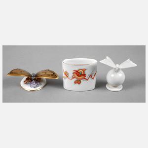 Rosenthal drei Kleinteile