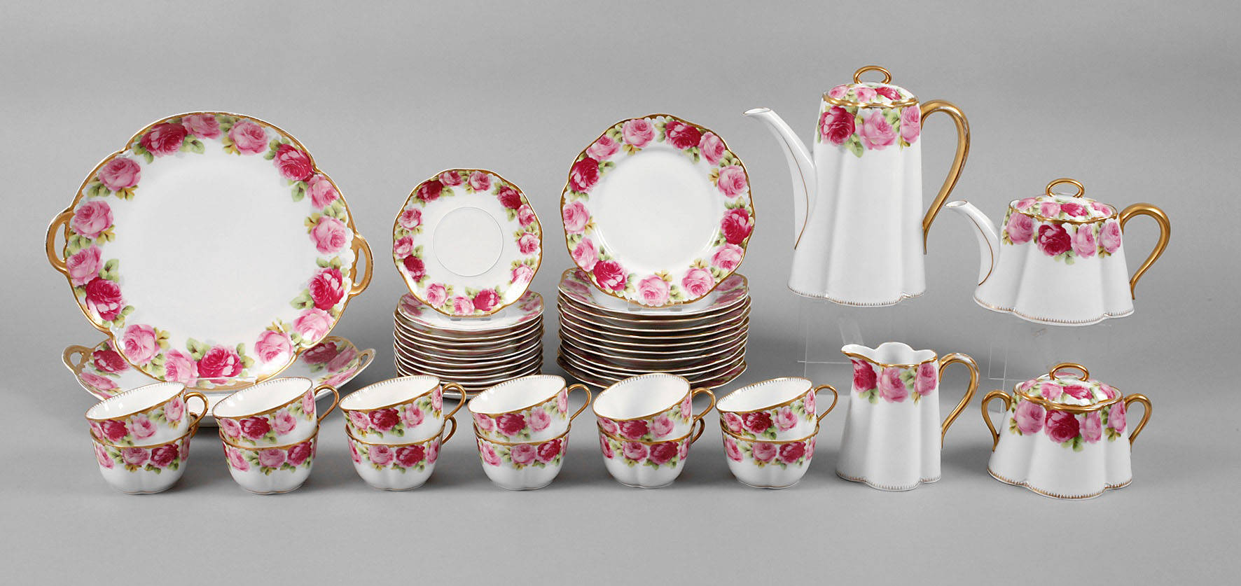 Rosenthal Tee-/Kaffeeservice ”Chrysantheme/Cecilia”