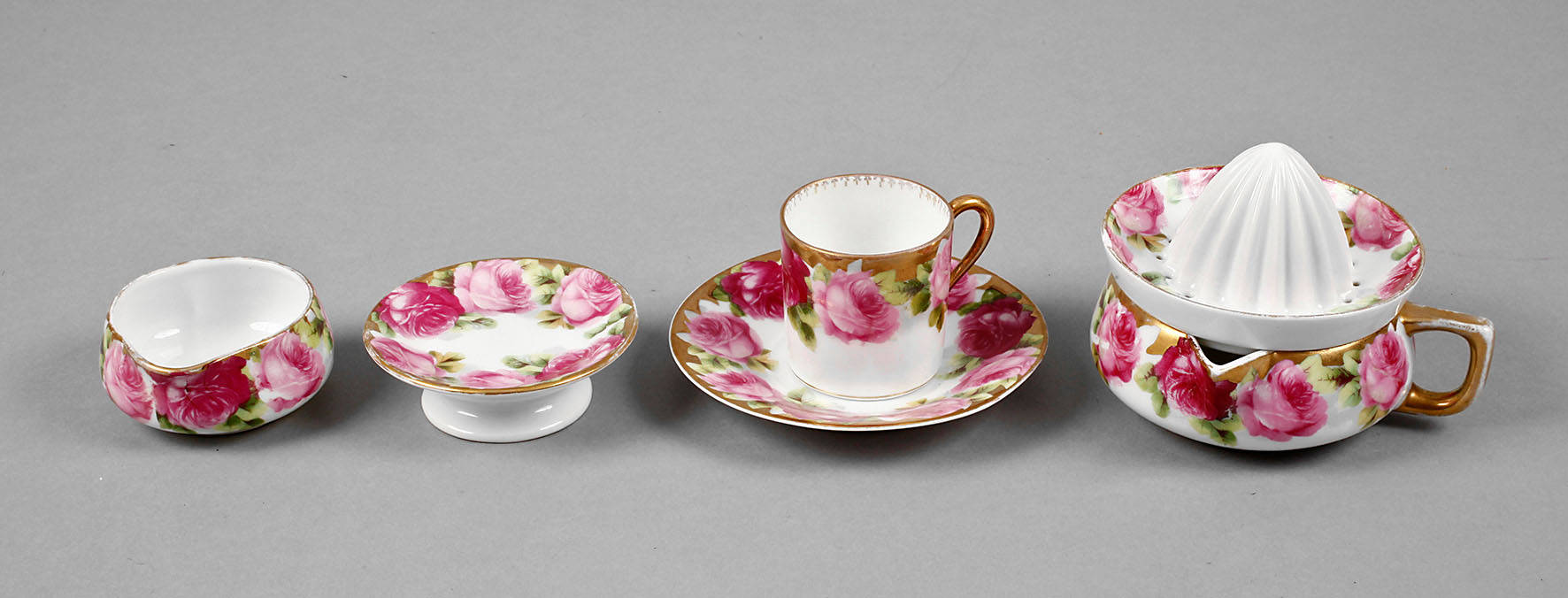 Rosenthal vier Kleinteile ”Chrysantheme”