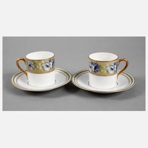 Rosenthal zwei Mokkatassen