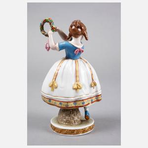 Schwarza-Saalbahn Mädchen mit Blumenkranz