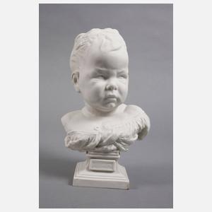 Sèvres Kinderbüste ”Le Petit Doudeur”
