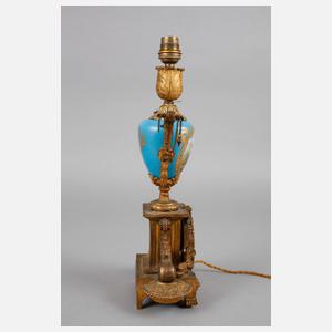 Prunkvase als Lampenfuß