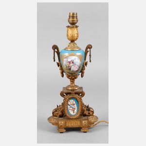 Prunkvase als Lampenfuß