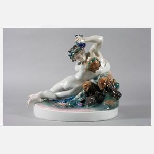 Karl Ens Volkstedt ”Bacchanal – Satyr und Nymphe”