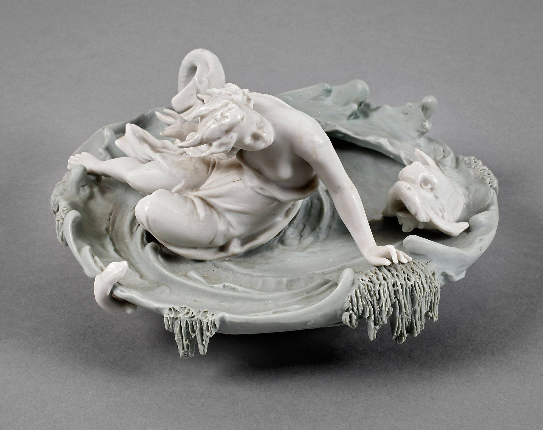 Volkstedt Schale mit Nixe