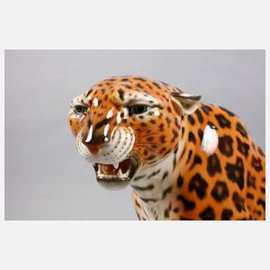 Schwarzburger Werkstätte ”sitzender Leopard”