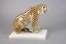 Schwarzburger Werkstätte ”sitzender Leopard”