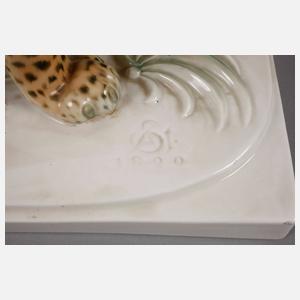 Schwarzburger Werkstätte ”sitzender Leopard”