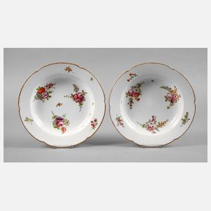 Zwei Suppenteller Volkstedt