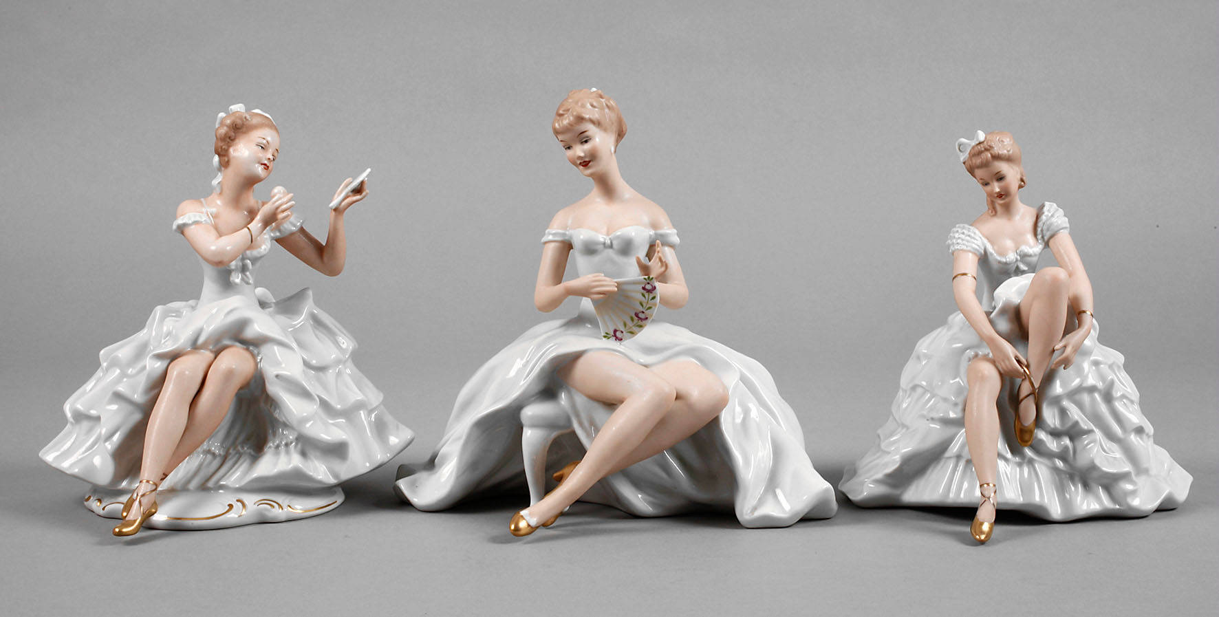 Wallendorf drei Ballerinen