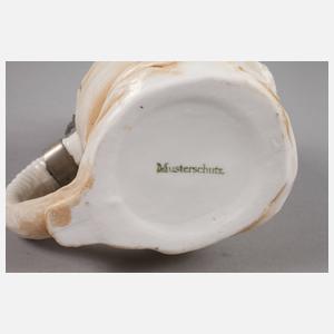 Figurenkrug als grinsender Rettich