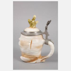 Figurenkrug als grinsender Rettich