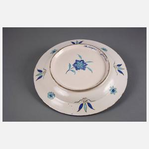 Großer Teller im Iznikstil