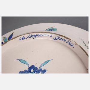 Großer Teller im Iznikstil