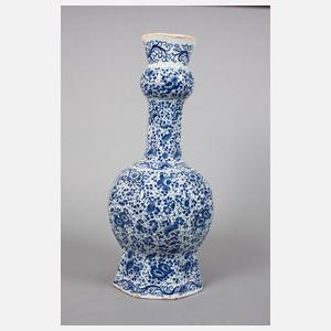 Paar übergroße Fayencevasen