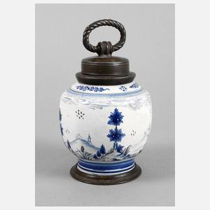 Seltene sächsische Steinzeug Schraubkruke