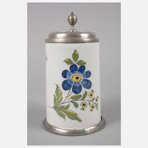 Bayreuther Fayence-Walzenkrug