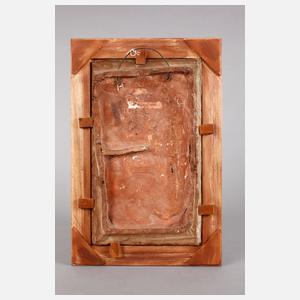 Große barocke Ofenplatte