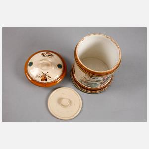 Villeroy & Boch Tabaktopf mit Zwergen