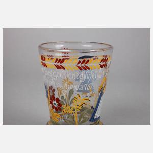 Barockes Hochzeitsglas Sachsen