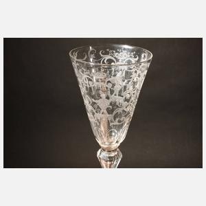 Feiner barocker Deckelpokal