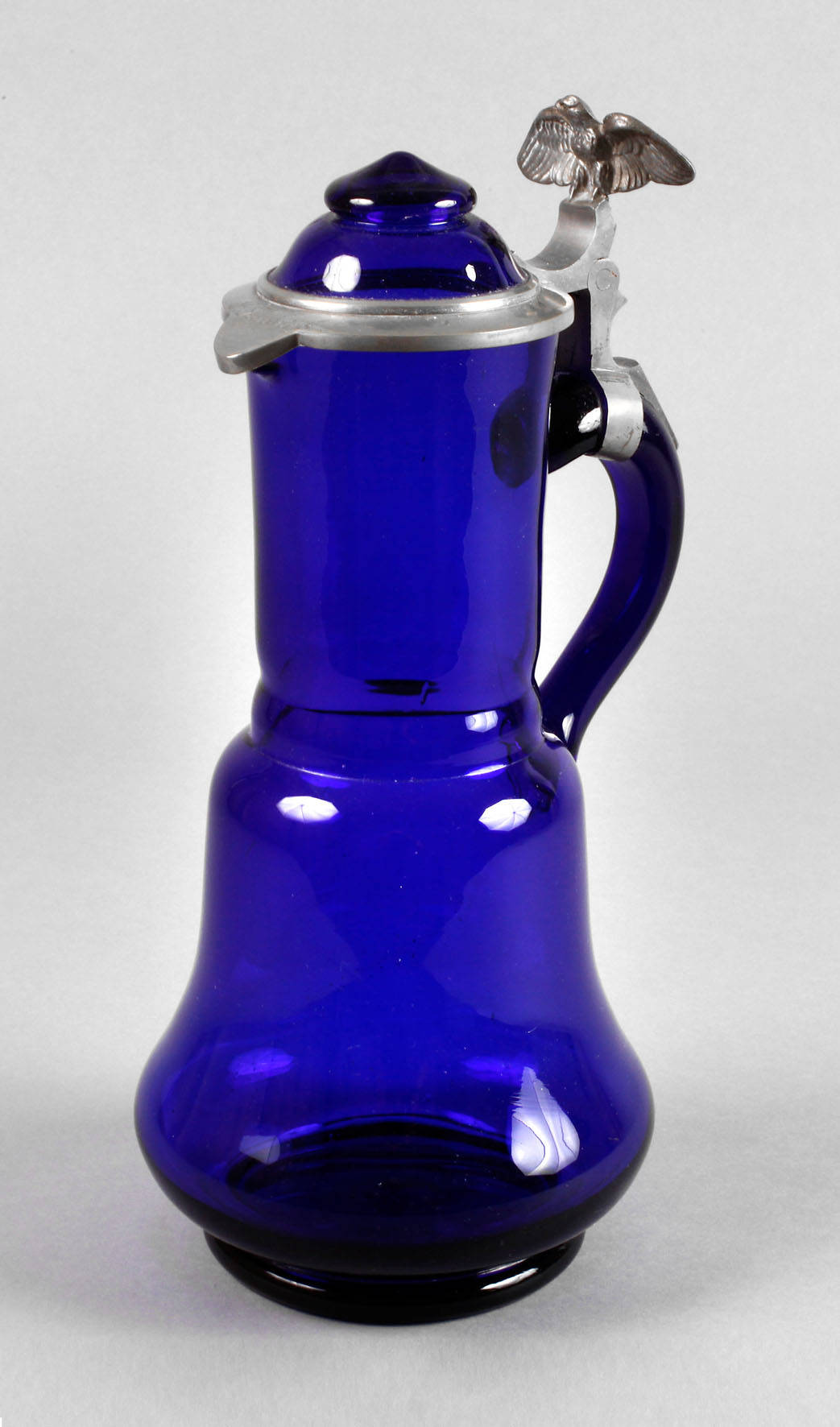 Bierkanne Kobaltglas