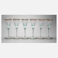 Moser Karlsbad Trinkglasgarnitur ”Rose”111