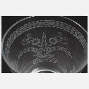 Lobmeyr Wien großes Pokalglas