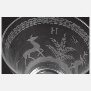 Lobmeyr Wien großes Pokalglas