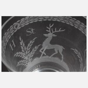 Lobmeyr Wien großes Pokalglas