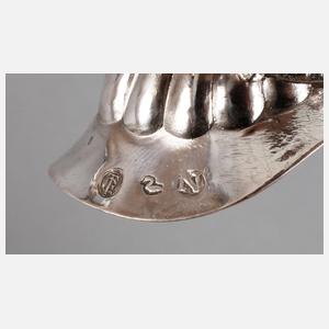 Silber figürliche Saliere