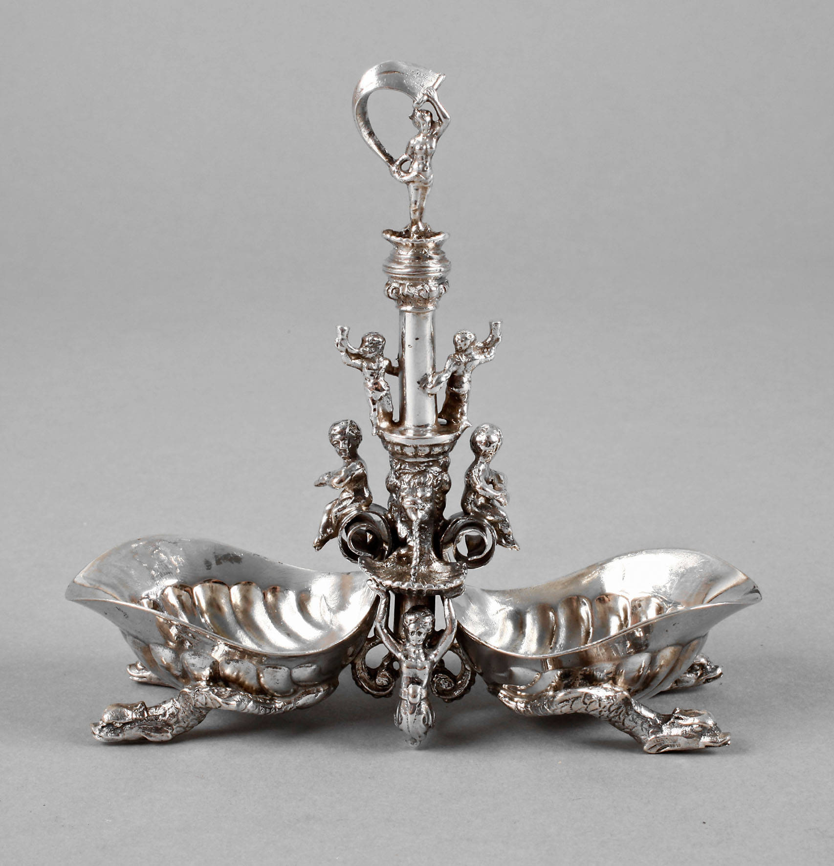 Silber figürliche Saliere