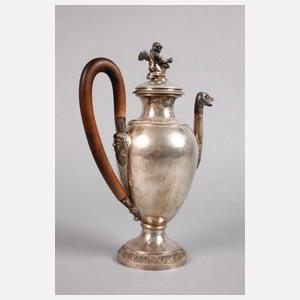 Silberkanne Biedermeier