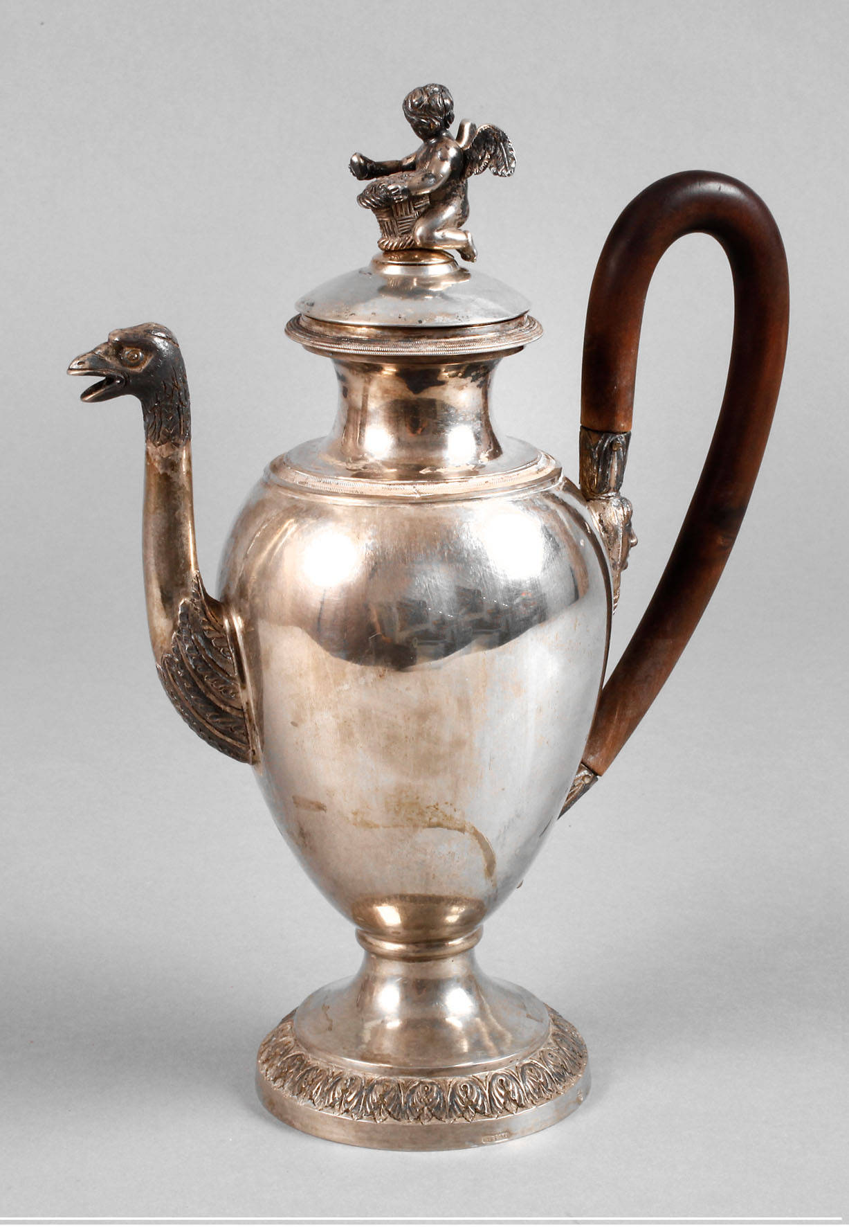 Silberkanne Biedermeier