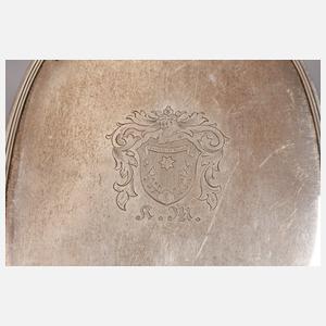 Silber Frisierset aus Adelsbesitz