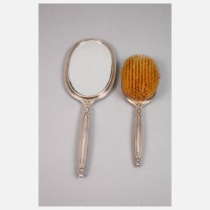 Silber Frisierset aus Adelsbesitz