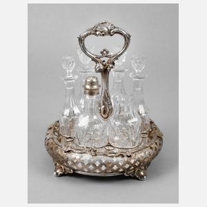 Silber Menage aus Adelsbesitz